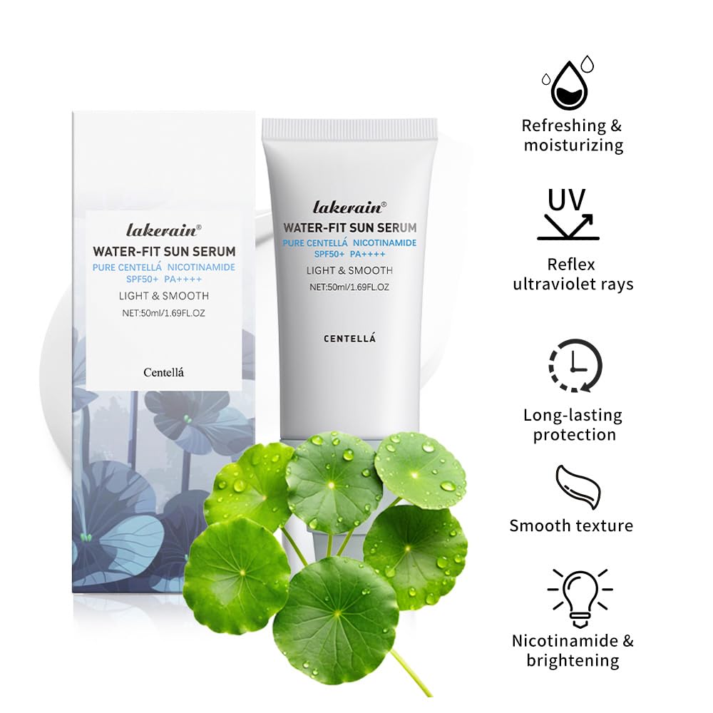 BAISEN DIARY sunscreen fast-absorption finish leaves a breathable feel