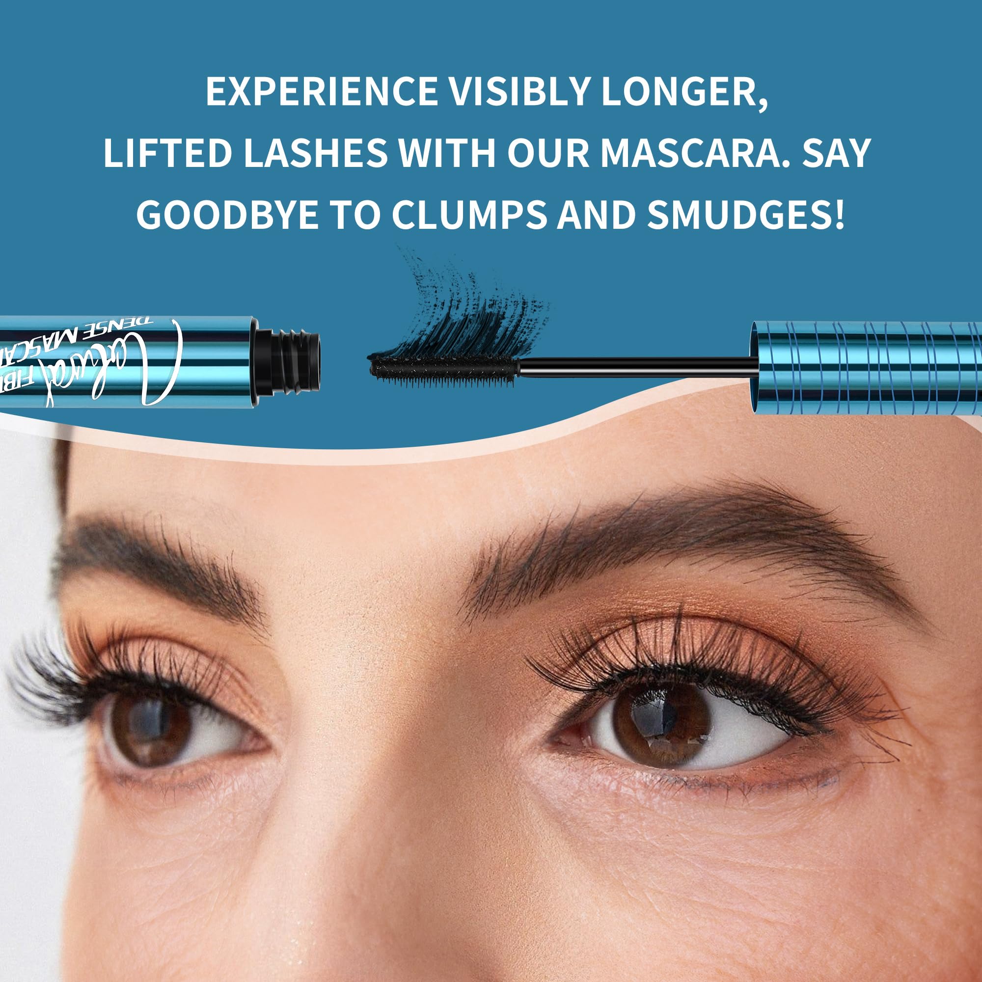 BAISEN DIARY waterproof mascara no-smudge in humid conditions.
