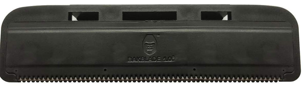 baKblade 1.0 easy-to-replace cartridge demonstrates sliding-in design for quick maintenance and continued comfort.