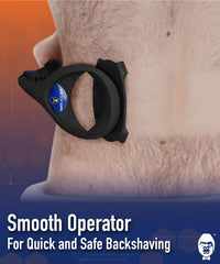 baKblade 2.0 Elite shaver cartridge insertion showing easy replacement.