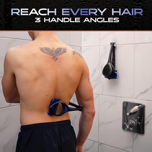 baKblade 3.0 wet and dry use for shower or dry routines.