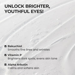 SKIN&LAB Bakuchiol Eye Serum watery gel texture delivers cooling hydration.