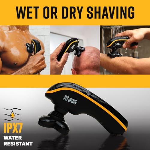 The Cut Buddy Bald Buddy head shaver multicultural use adapts to diverse grooming needs.