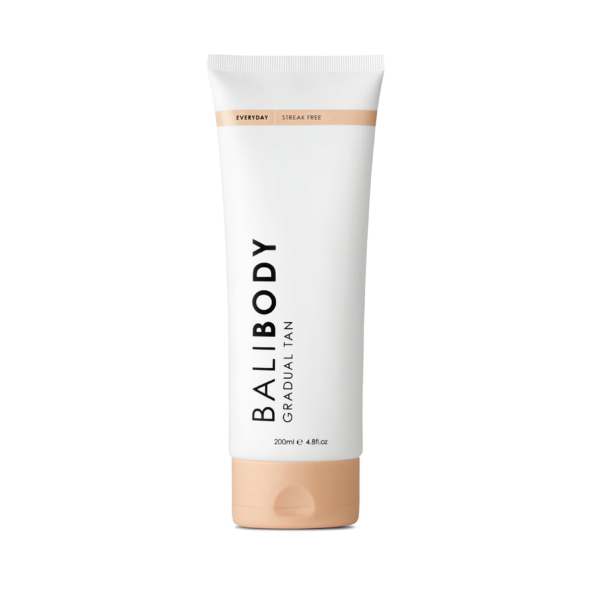Bali Body Gradual Tan bottle pour for easy, daily hydration and gradual color.