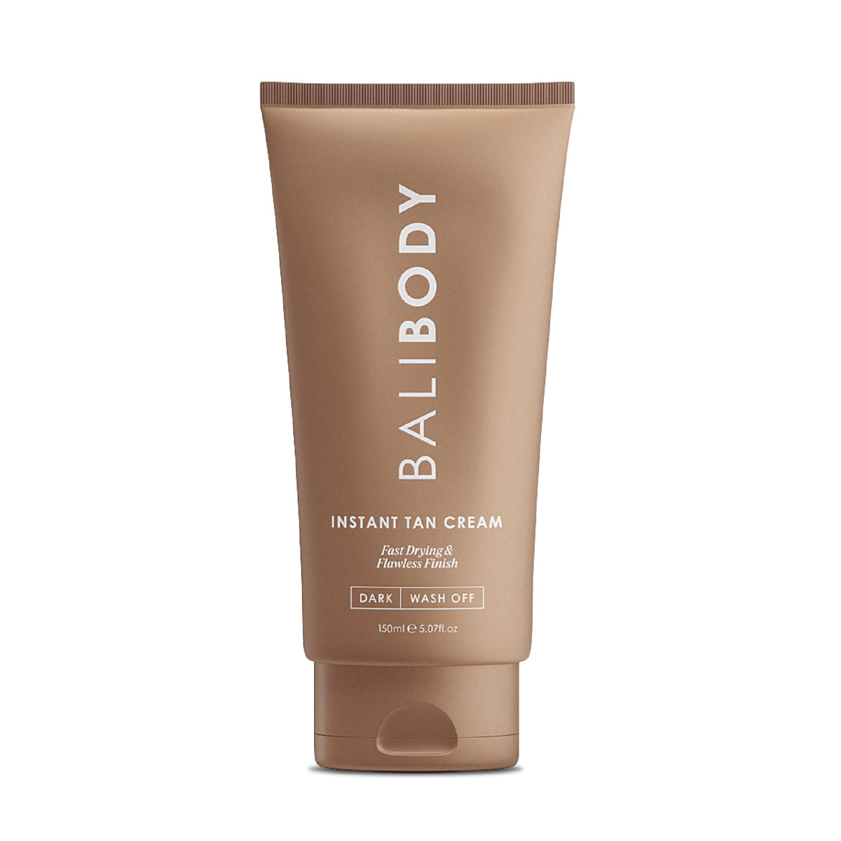 BALI BODY Instant Tan Cream bottle demonstrates easy self-tanning for home use