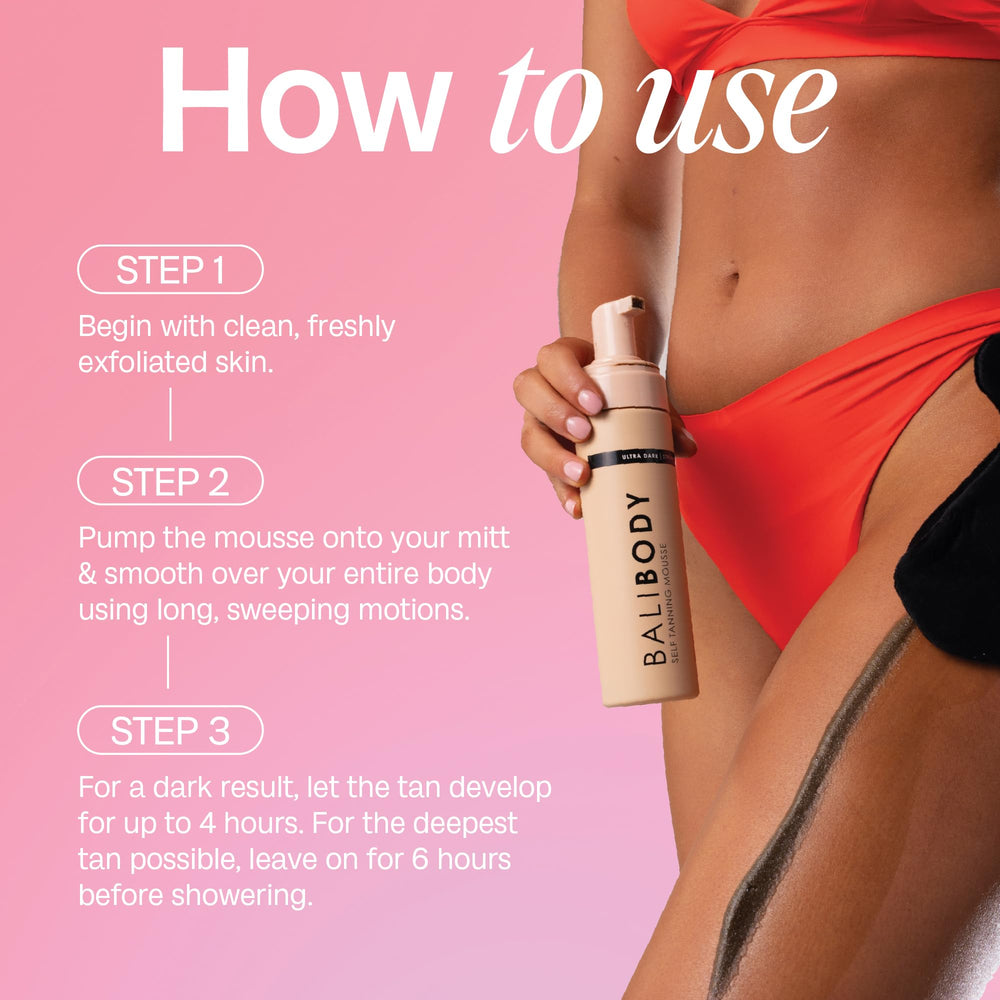 BALI BODY delivers deep bronze for all skin tones with natural glow