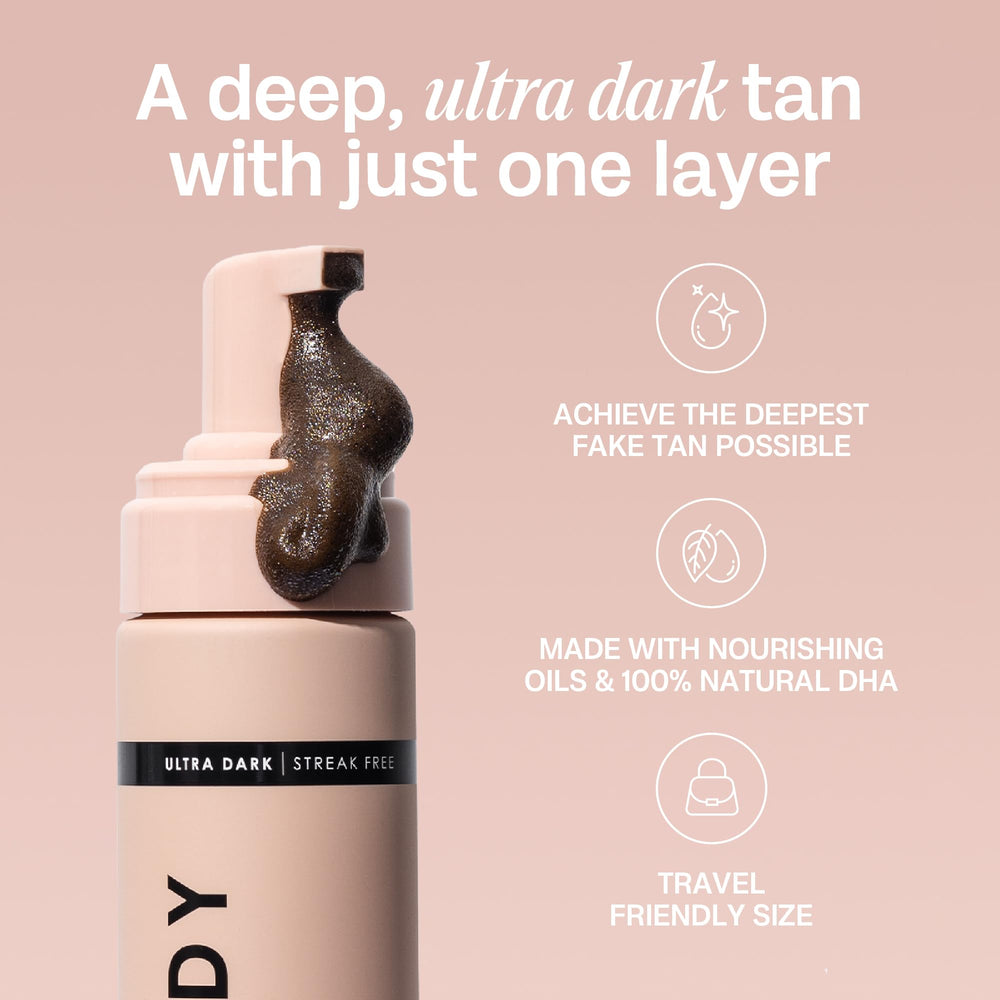 BALI BODY fade-resistant tan maintains bronze color over days