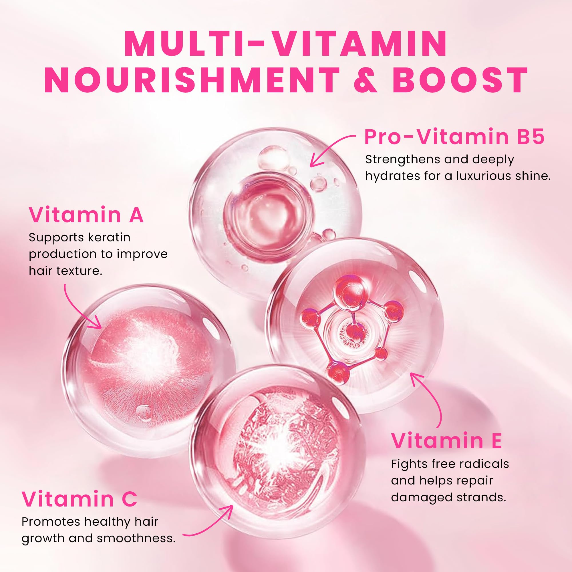 Bali Secret Hussell argan oil ingredient shot emphasizes shine.