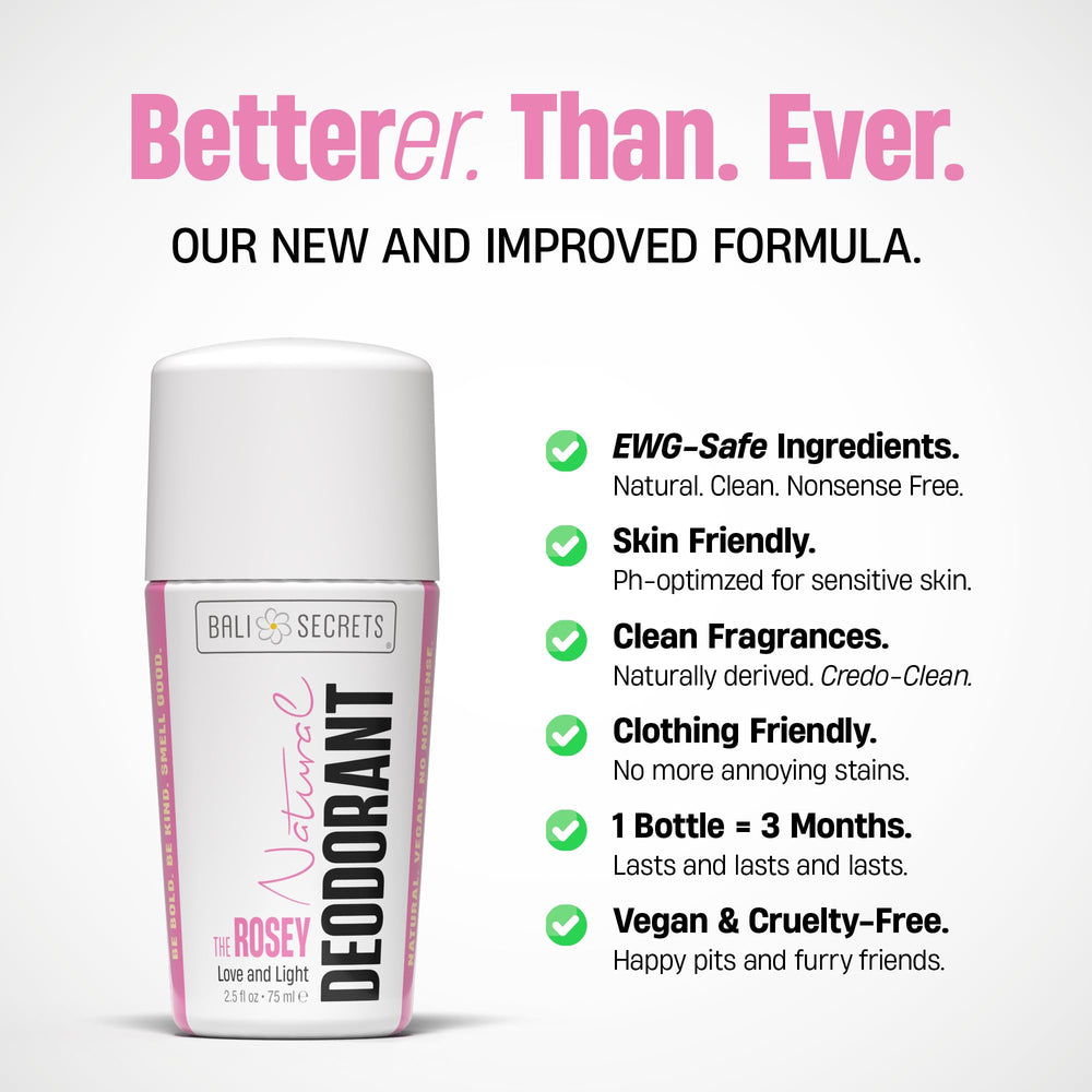 Clean formula uses mineral and plant-based ingredients safe for sensitive skin.
