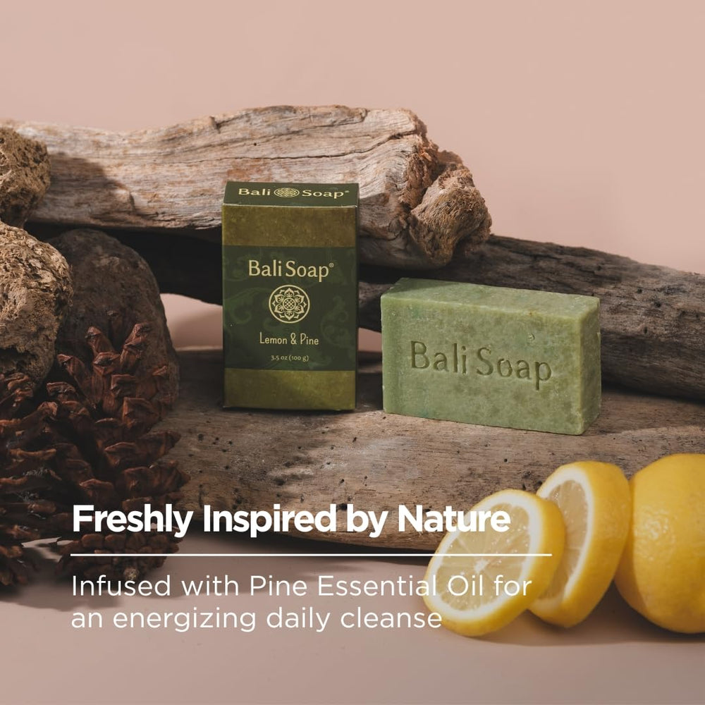 Bali Soap Masculine moisturizing lather, hydrates during showers.