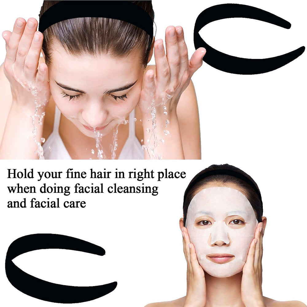 BallHull headband used in makeup routine and hair management