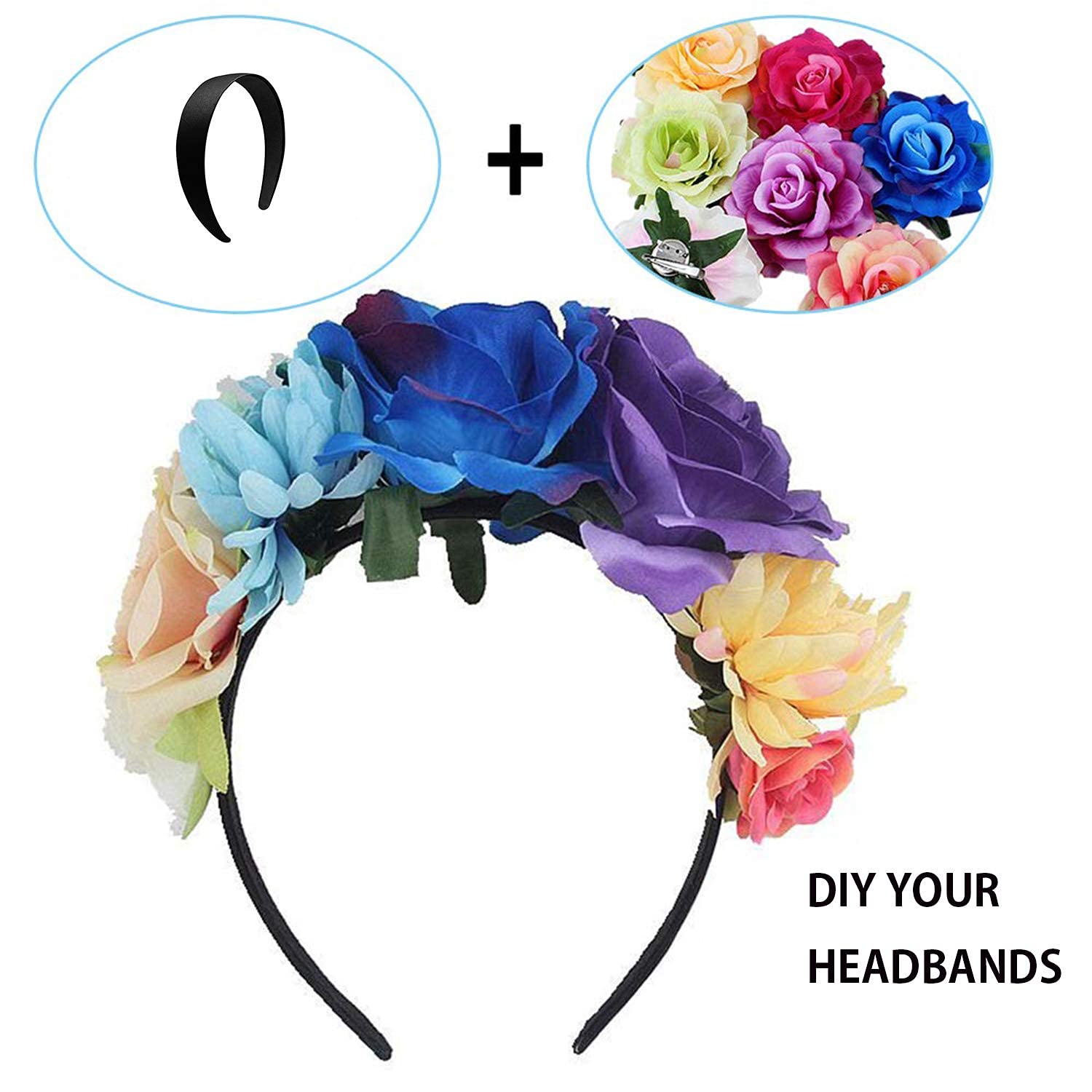 BallHull satin headband worn on head demonstrating secure fit
