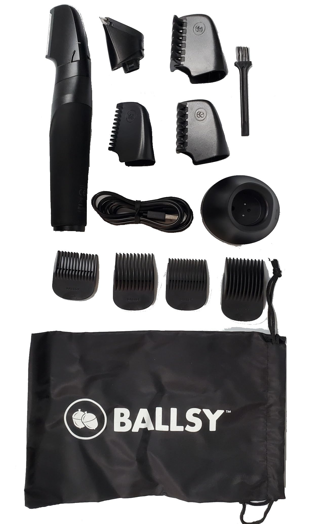 Ballsy B2 cordless charging base for quick, ready-to-use grooming sessions