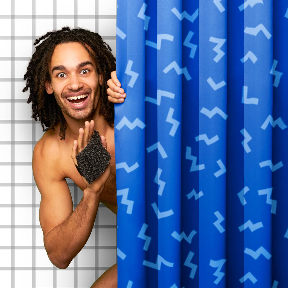 Ballsy Handy Shower Tool exfoliating surface for extra suds.