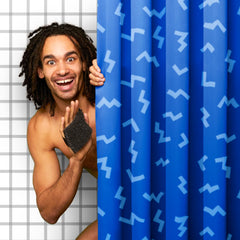 Ballsy Handy Shower Tool exfoliating surface for extra suds.