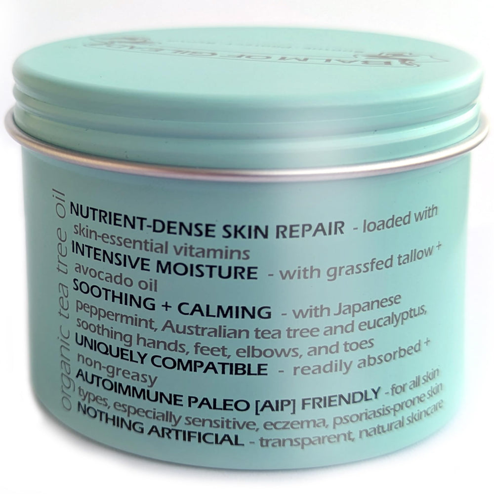 BALM OF GILEAD foot cream ingredients tea tree eucalyptus for natural nourishment