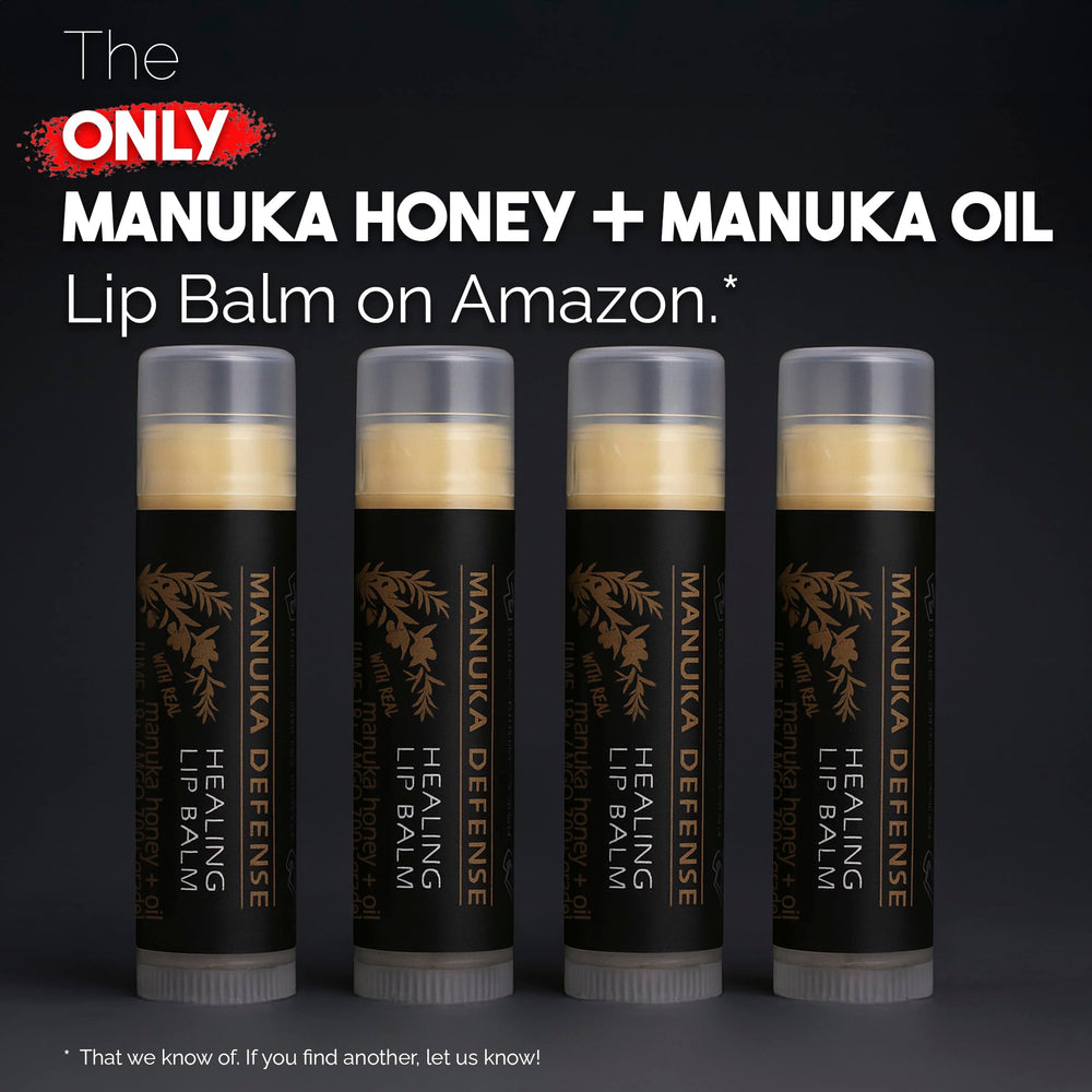 BALM OF GILEAD Manuka Defense Balm with peppermint provides cooling relief