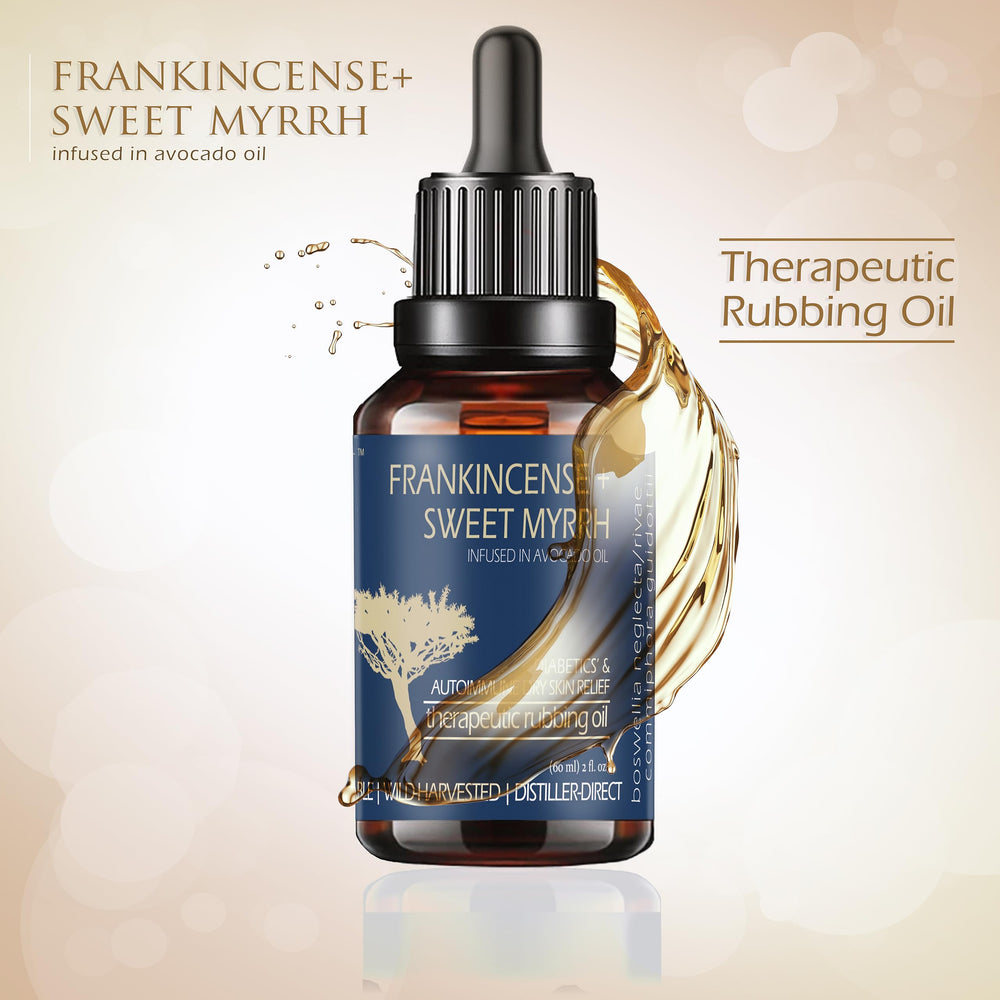 BALM OF GILEAD Neuropathy Oil label closeup highlights premium ingredients and traceable sourcing.