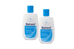 Balneol Hygienic Cleansing Lotion front view two-pack for everyday cleansing.