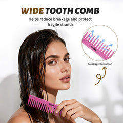 BALON 4Pcs Detangling Brush Set – tail comb for precise parting and styling