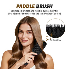 BALON wide-tooth comb minimizes snags for long, thick, or curly hair