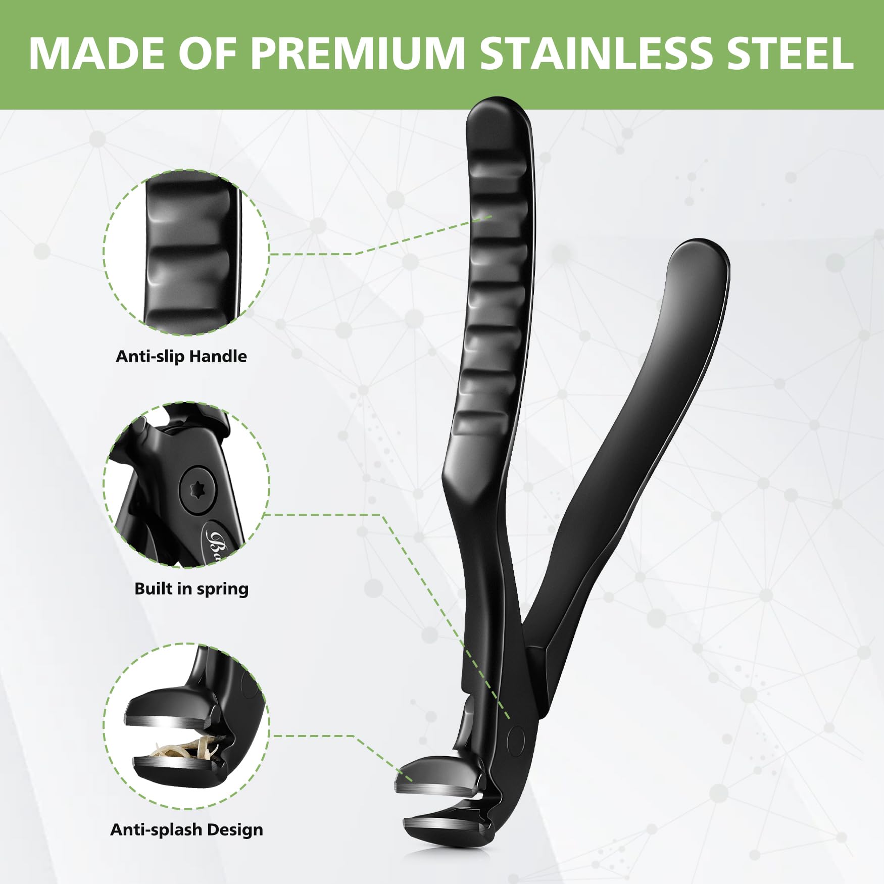Baluca premium German stainless steel clipper for durable, long-lasting use.