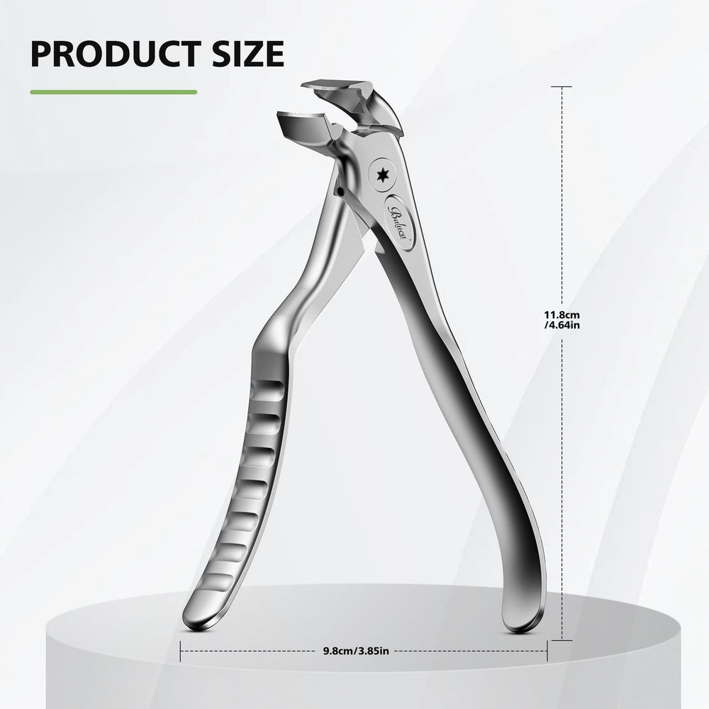 Baluca precision nail trimmer supports comfortable, controlled senior grooming.