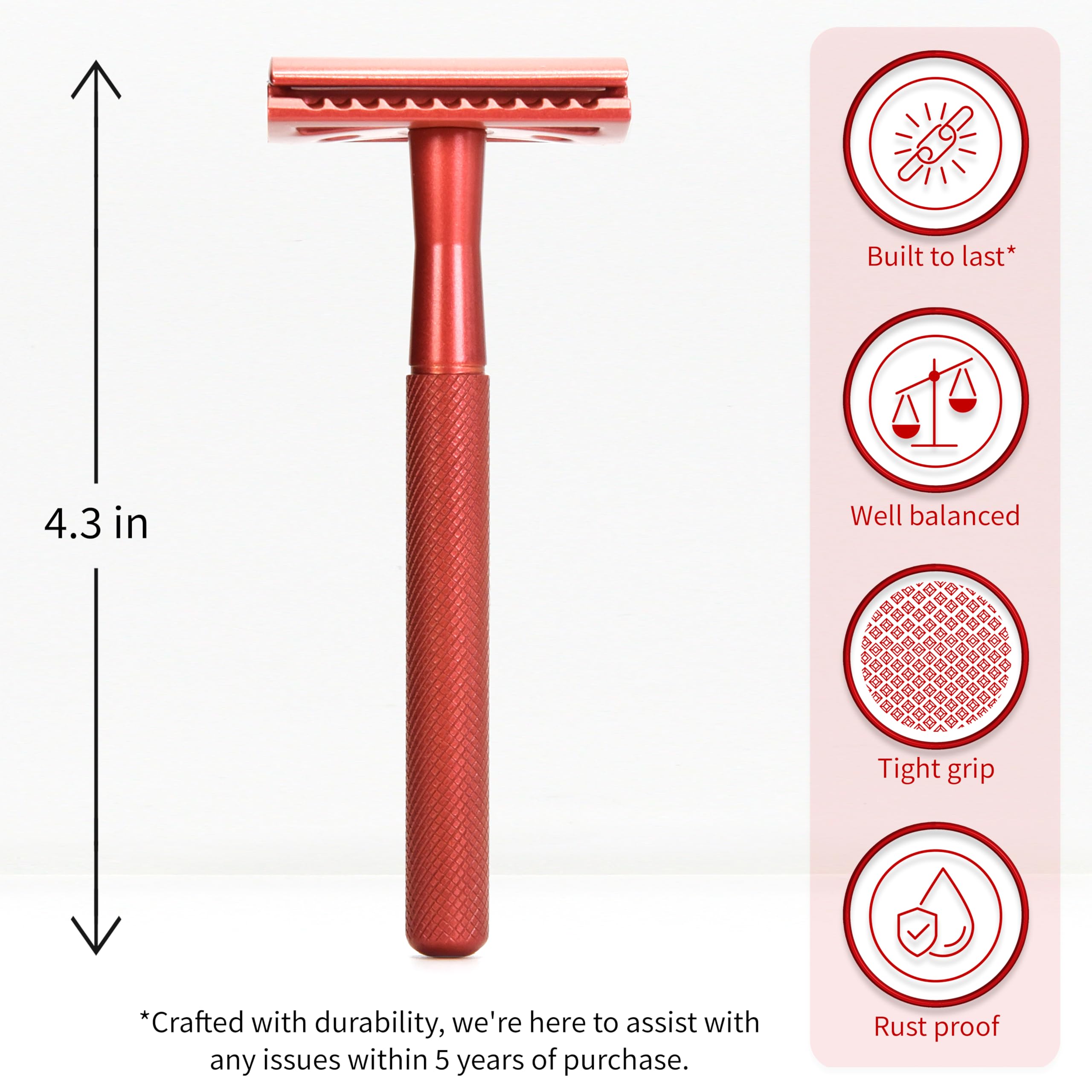 Bambaw safety razor blades in pack showcase corrosion resistance