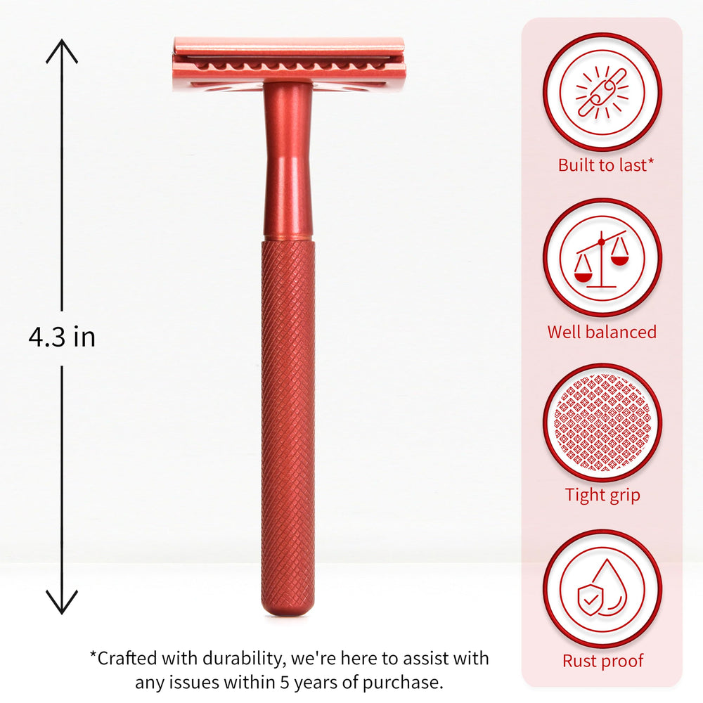 Bambaw safety razor blades in pack showcase corrosion resistance