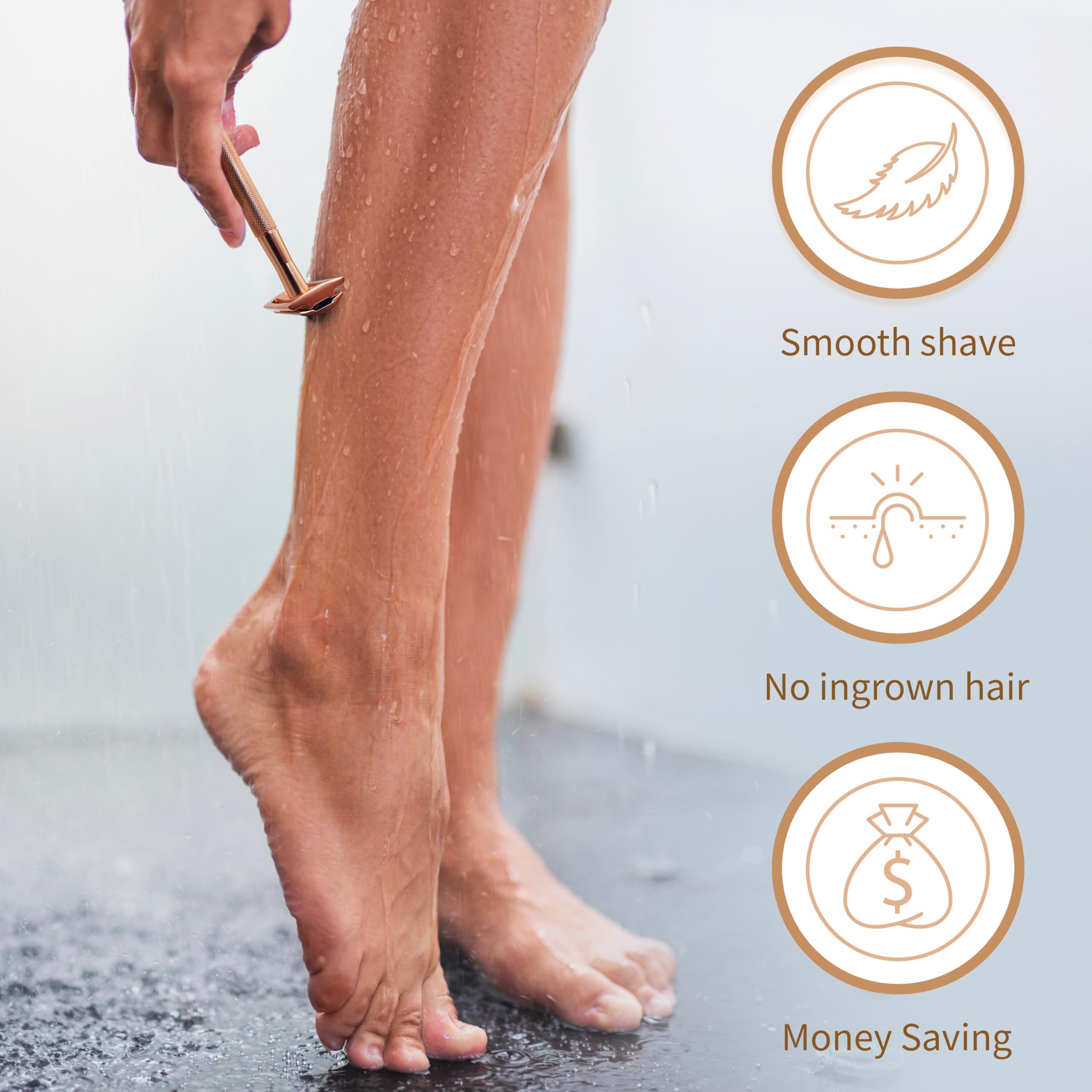Bambaw safety razor metal construction conveys long-lasting sustainability and quality