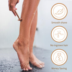 Bambaw safety razor metal construction conveys long-lasting sustainability and quality