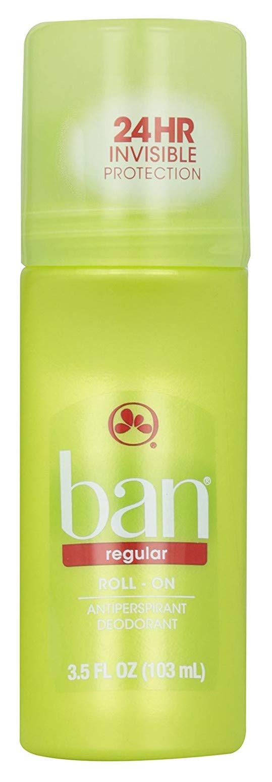 Ban deodorant roll-on bottle delivers quick-dry, all-day freshness for everyday wear