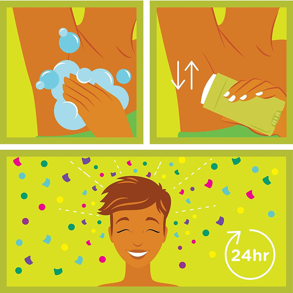 Ban Kihada extract illustration highlights odor-fighting ingredients in Ban deodorant.