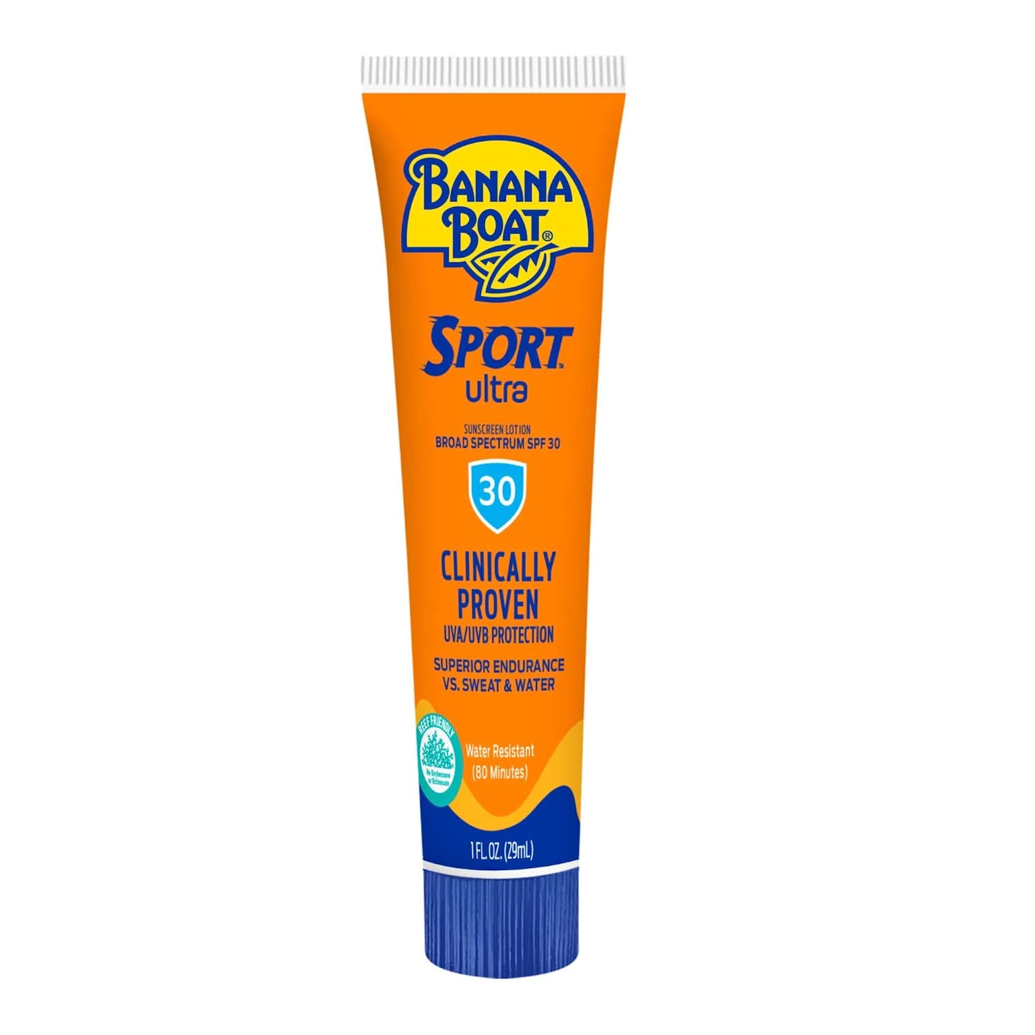 Banana Boat Sport sunscreen compact bag-friendly image for easy carry and reapplication