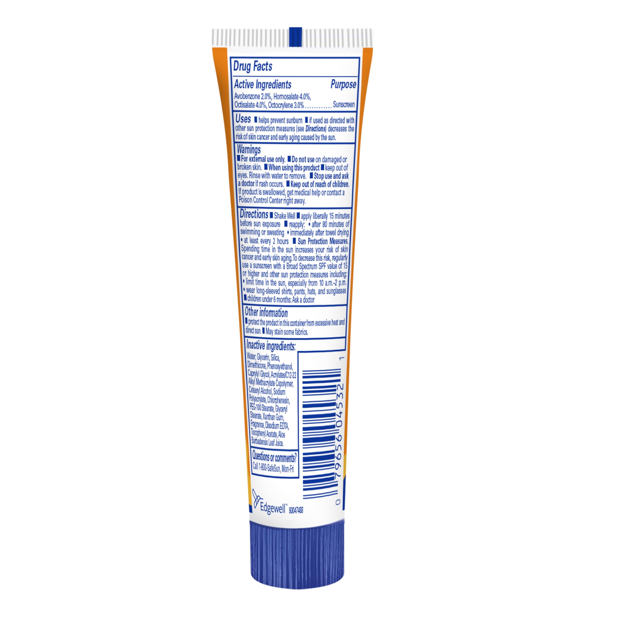 Banana Boat Sport Ultra SPF 30 travel-size lotion ready for quick reapplication.