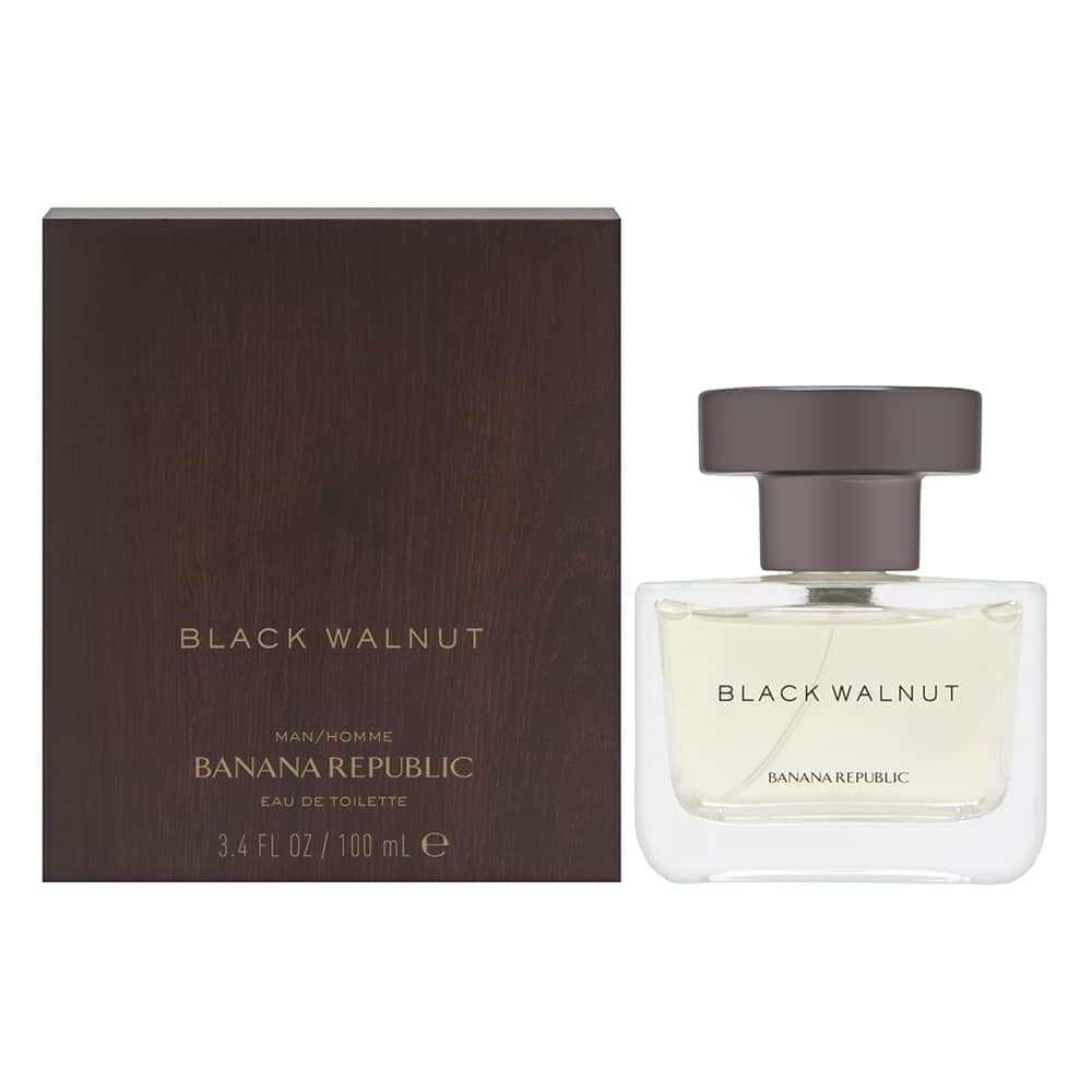 Banana Republic Black Walnut EDT bottle, ideal for confident evening wear.