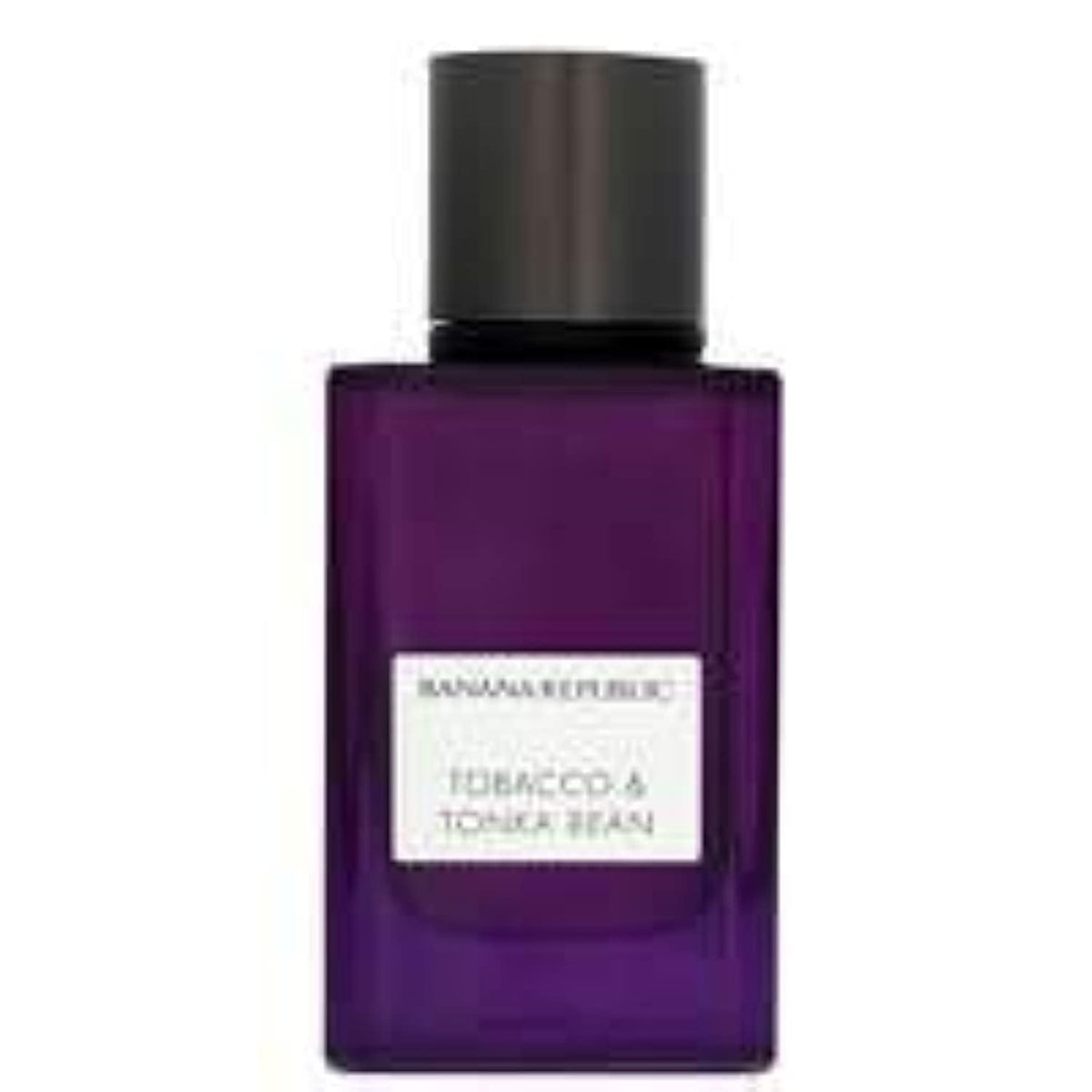 Banana Republic Icon Tobacco & Tonka Bean bottle showcases a warm, lasting fragrance.