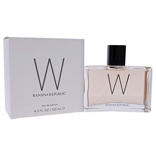 Banana Republic W packaging-update highlights contemporary bottle design.