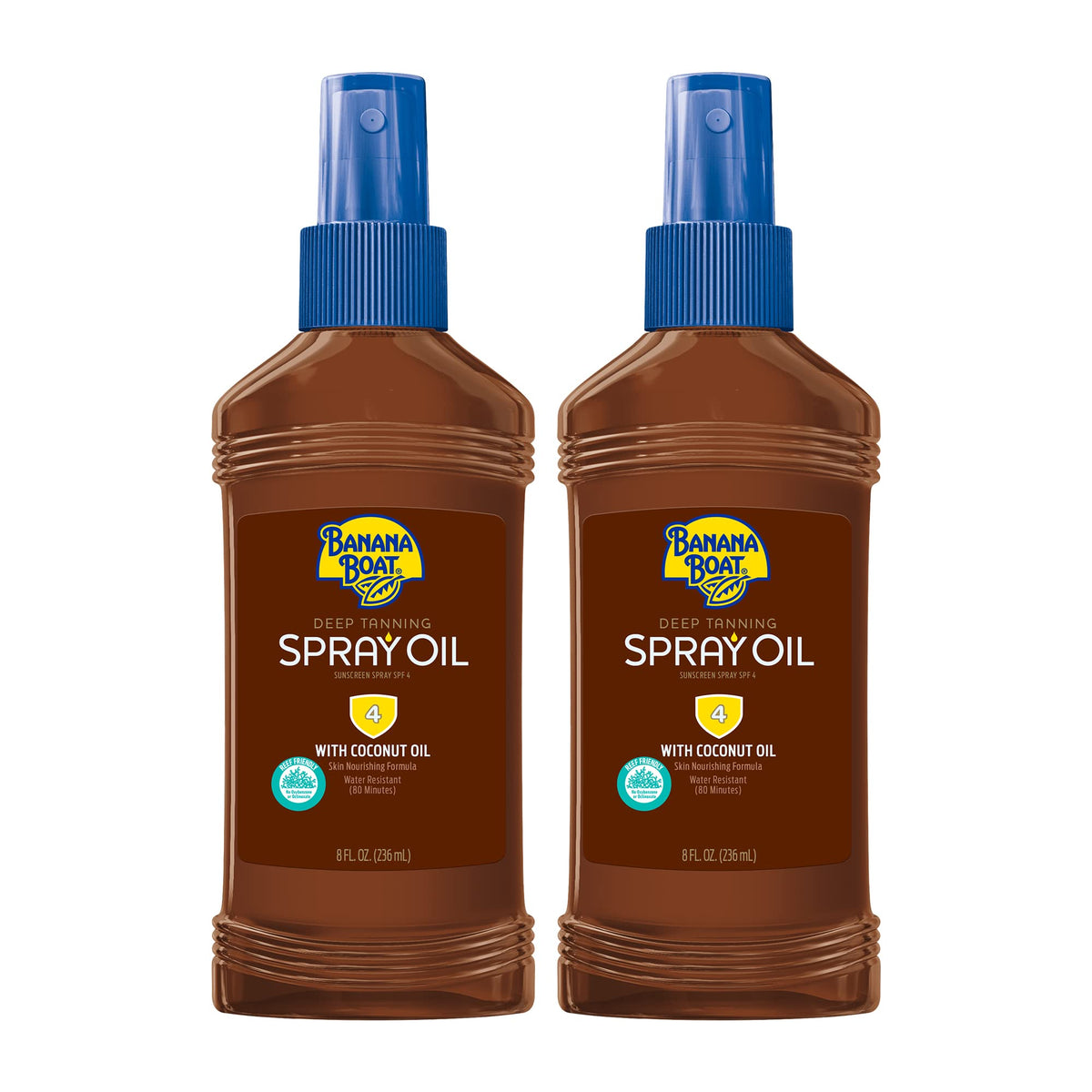 Banana Boat Deep Tanning Oil Spray Bottle for an easy, even tan.