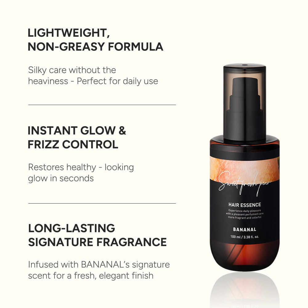 BANANAL argan oil drop demonstrates antioxidant nourishment for healthier-looking ends.