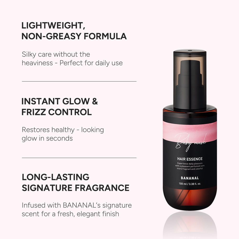 BANANAL argan oil ingredient highlight emphasizing antioxidant nourishment for strands.