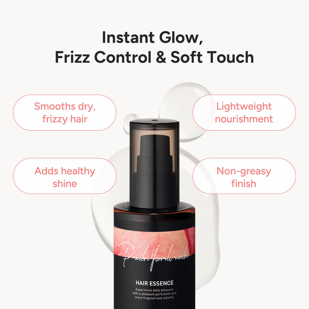 BANANAL anti-frizz look image demonstrates smoother, fuller-looking strands with a clean scent