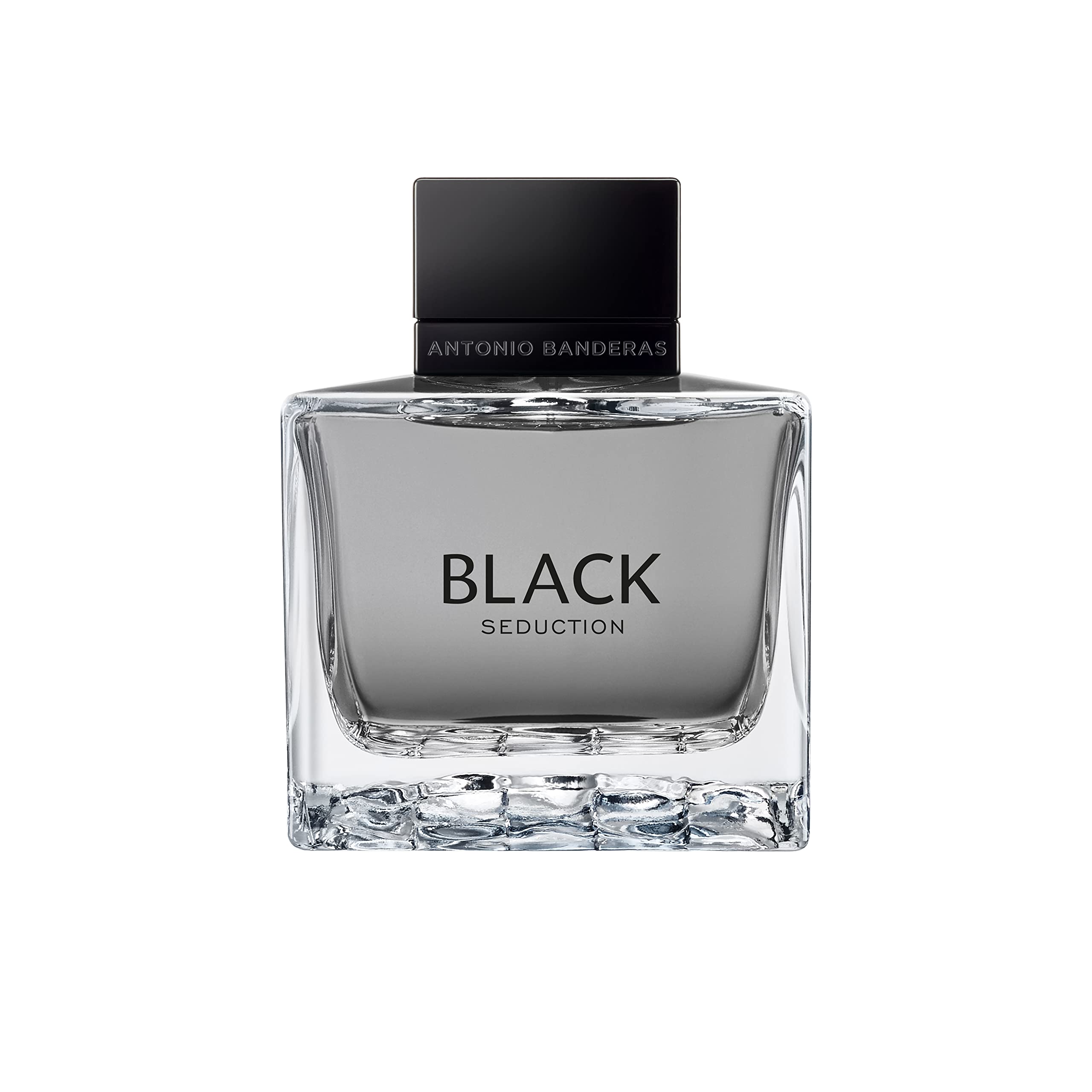 Banderas Antonio Black Seduction packaging box communicates bold sophistication in a premium package.
