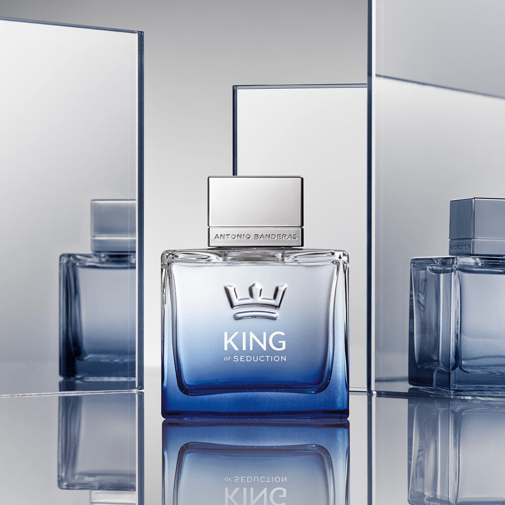 Banderas Antonio King of Seduction packaging box ready for gifting.