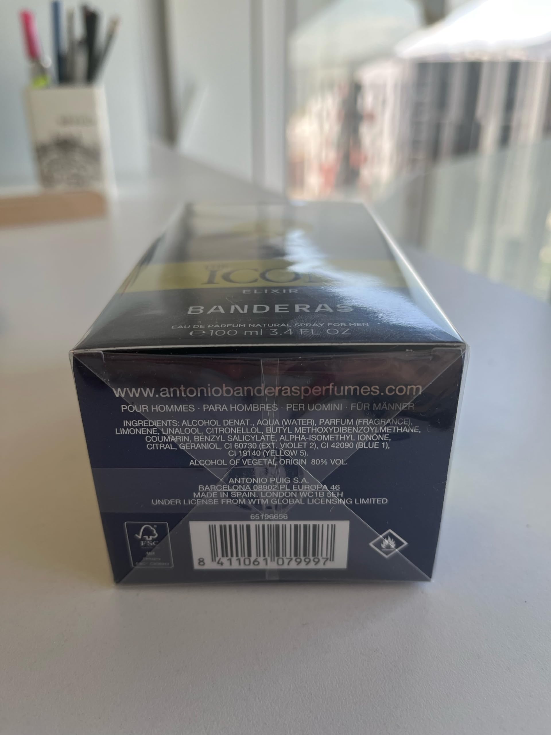 Banderas Antonio The Icon Elixir packaged-gift-presentation ready for celebrations