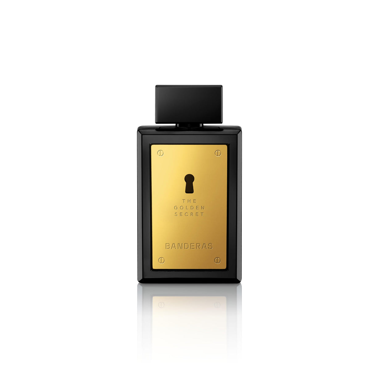 Banderas The Golden Secret bottle closeup for daily wear notes