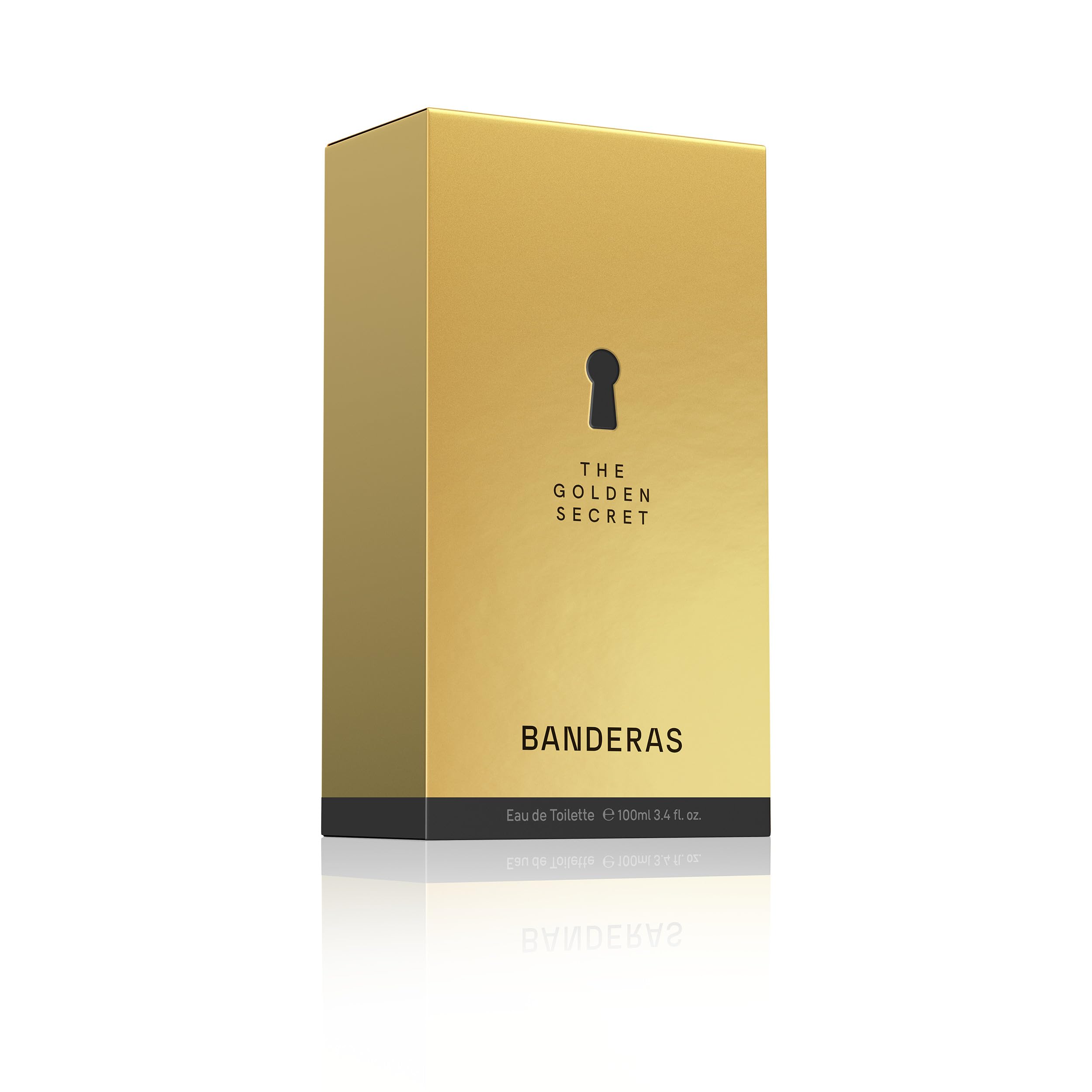 Banderas The Golden Secret fragrance notes mint-apple for freshness
