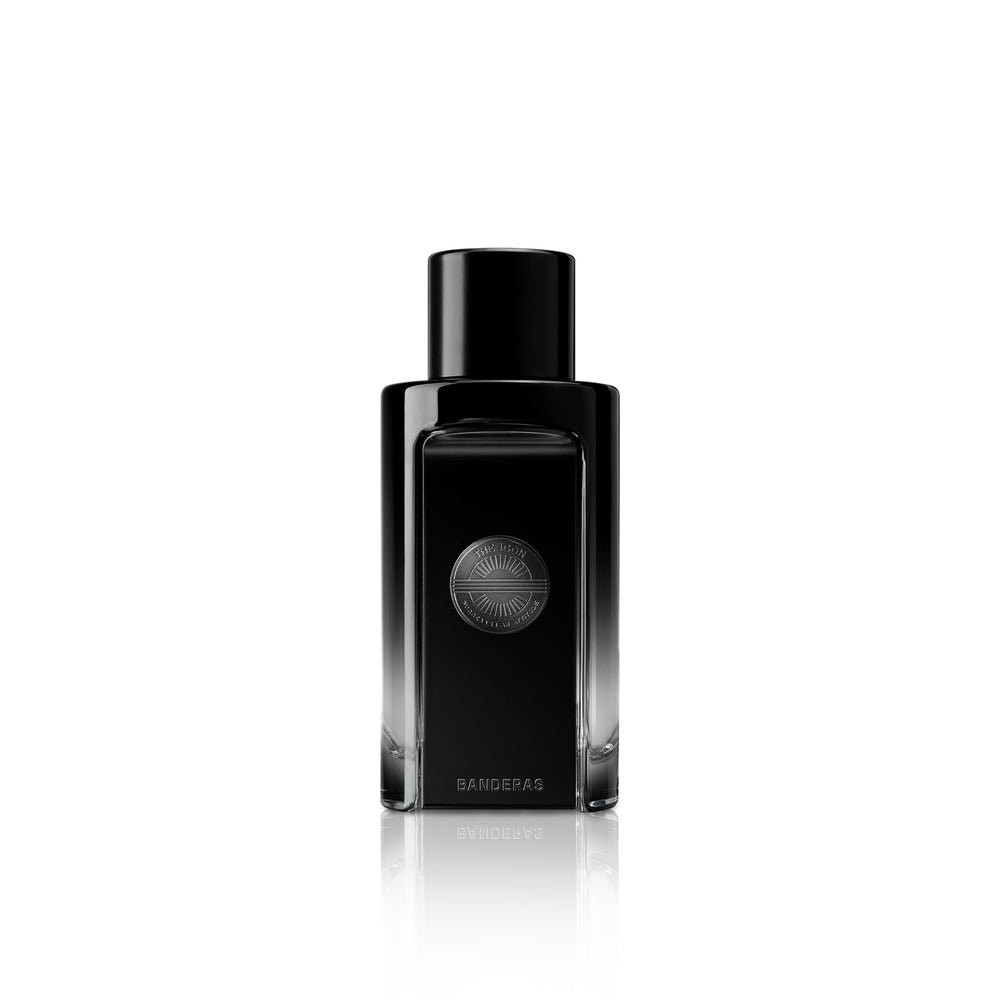 Banderas The Icon label details accent authentic luxury fragrance