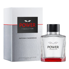 Banderas Power of Seduction EDT bottle front, showcasing masculine elegance for day wear.