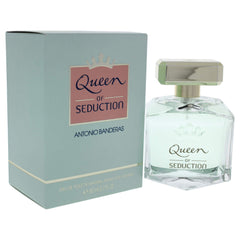 Antonio Banderas Queen Of Seduction box-packaging conveys premium unboxing experience